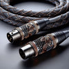 Image of a pair of balanced xlr cables
