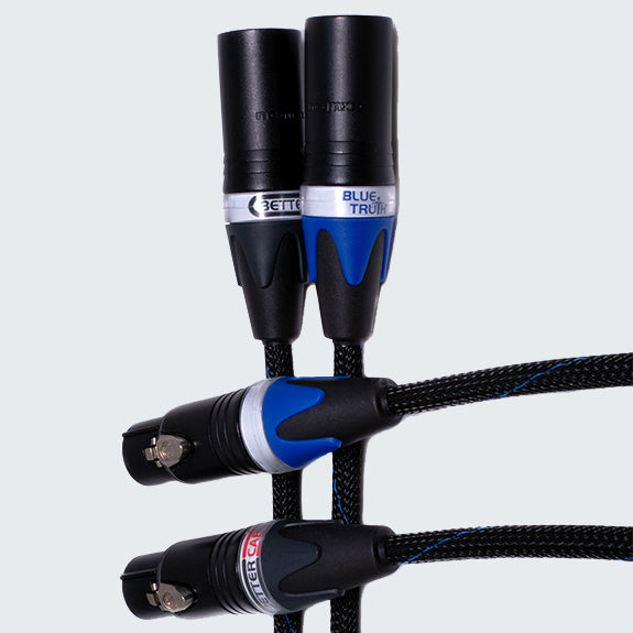 BetterCables.com Blue Truth ULTRA XLR Cables (pair)