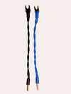 Blue Truth Speaker Cable Jumpers - Spades/Bananas